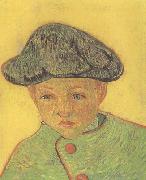 Vincent Van Gogh Portrait of Camille Roulin (nn04) Sweden oil painting artist